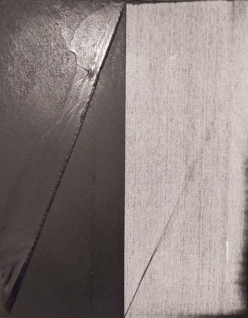 Matsutani Takesada / Oblique / 2003 / technique mixte / H. 41 : L. 33 cm